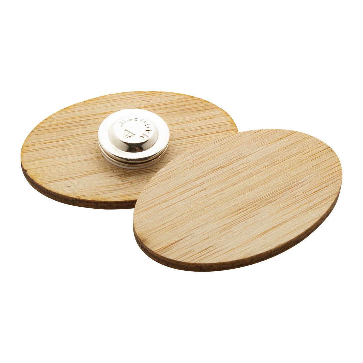 BOOBADGE - bamboo badge 35×53 mm | HG716415B
