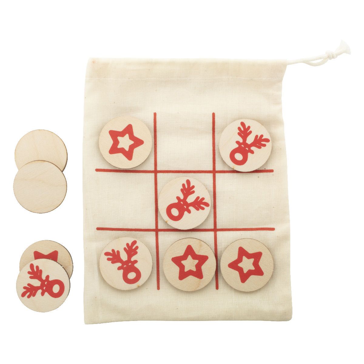 OXO XMAS - tic-tac-toe, reindeer & star | HG716432B
