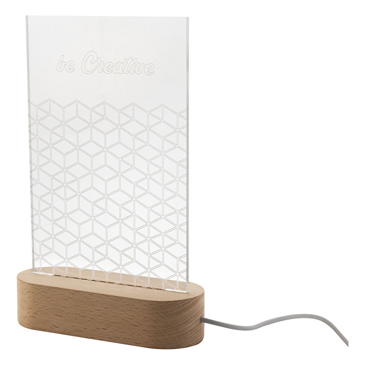 WOODIFY - LED light trophy, rectangle | HG716909B