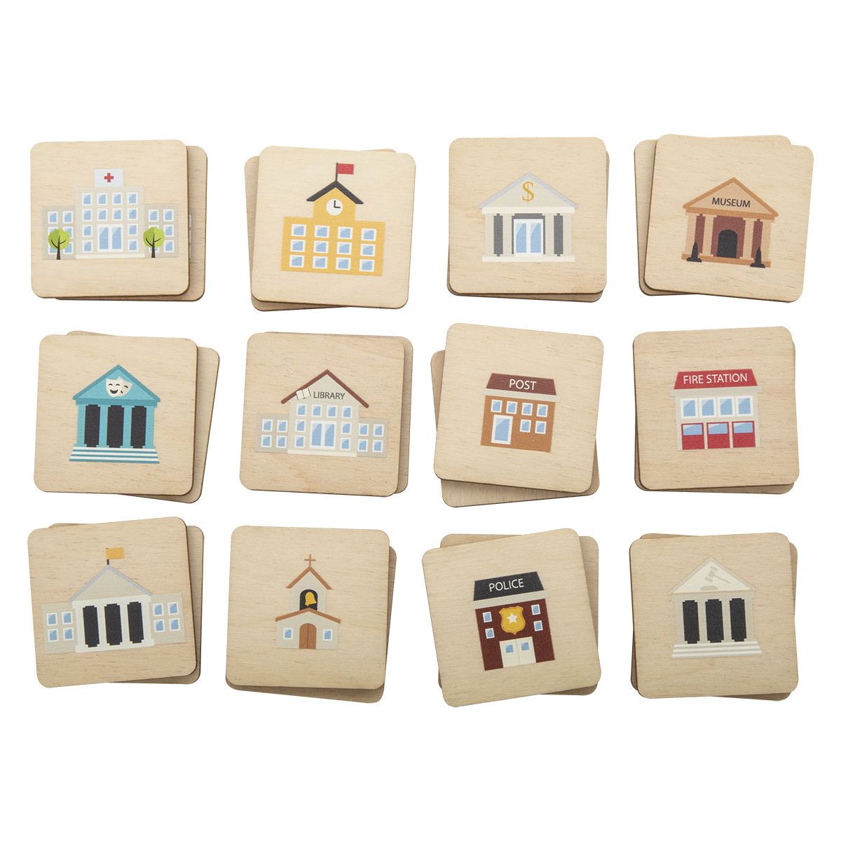 IMMERMOR - memory game, buildings | HG718152D