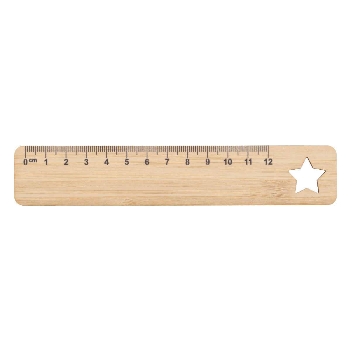 LOPSMARKA - bamboo ruler, star | HG718639B