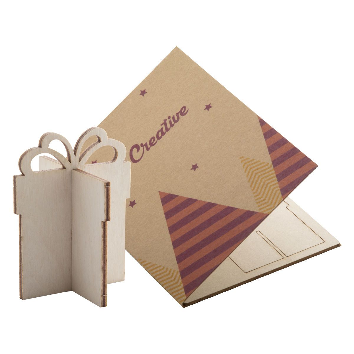 CREAX ECO - Christmas card, gift box | HG718646D