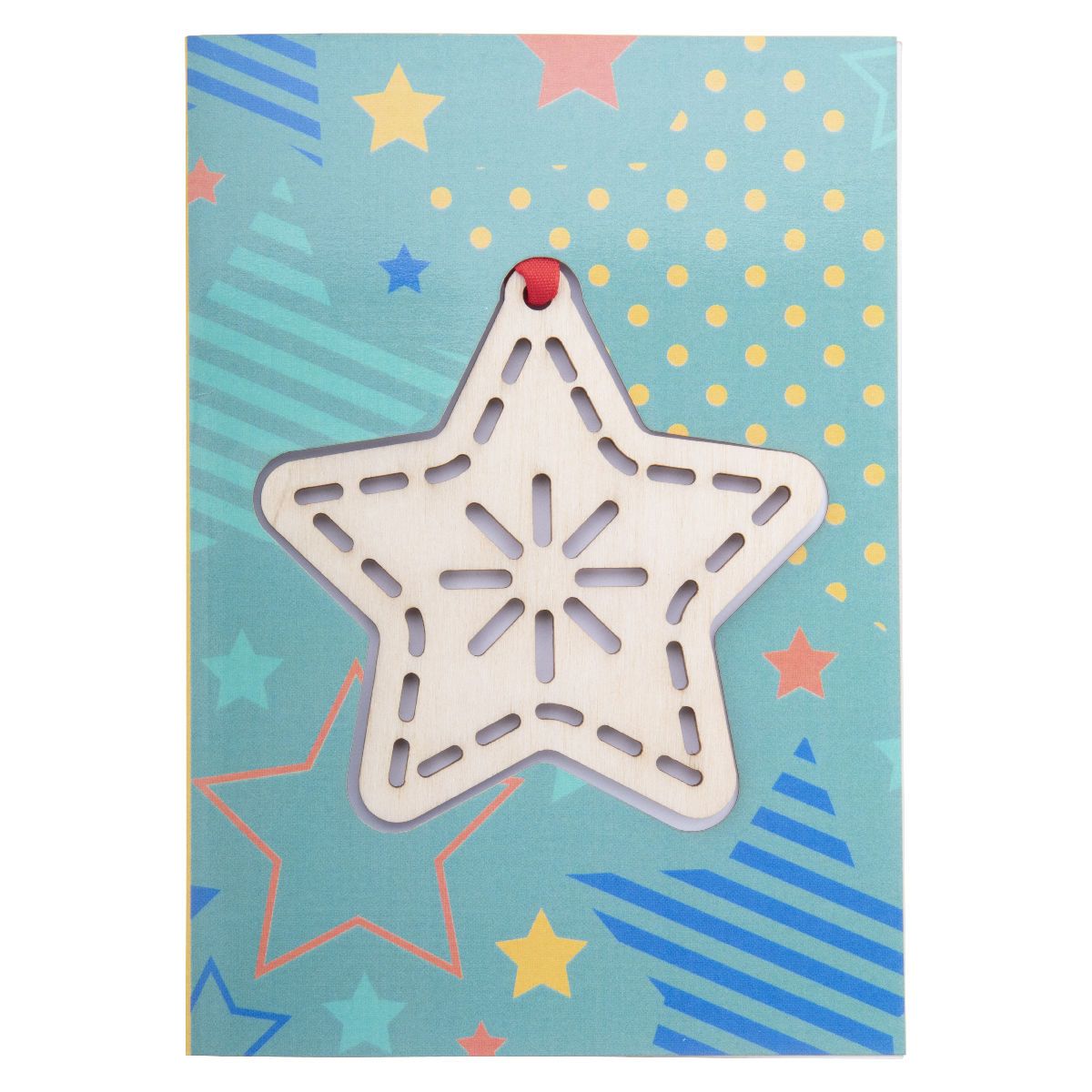 TREECARD - Christmas card, star | HG718781A