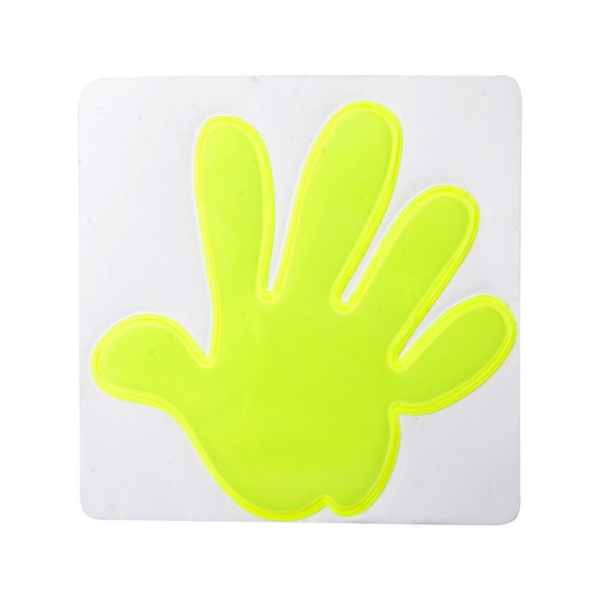 Promotional reflective sticker, hand, cheap PRICE! Free DELIVERY ASTAN