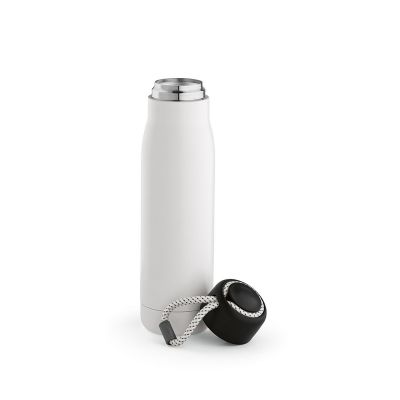 LENA - Bottle rSS 570ml. Double wall and Leakproof. rPET handle