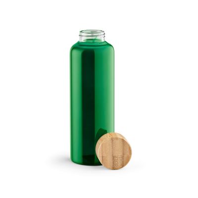 INDUS - Bottle Borosilicate Glass and Bamboo lid 510 ml. Leakproof