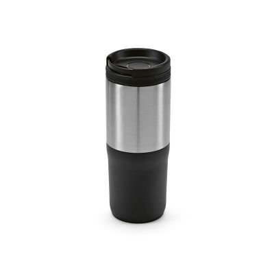 ORANGE - Travel Cup rSS600ml. Triple wall and Leakproof