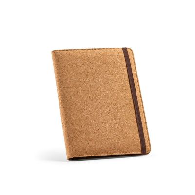 KAFKA A5 - Folder Cork. 64 FSC sheet notepad and elastic closure