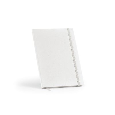 HUGO - A5 Notebook rMilk Cartons cover. 70gsm recycled 160 pages