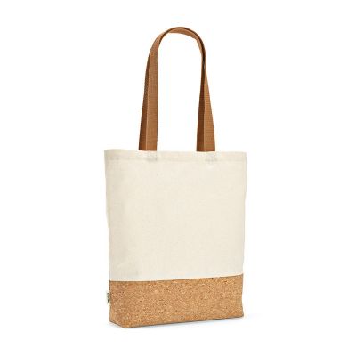 CHIMBORAZO - Shopping Bag rCotton 180gsm and Cork