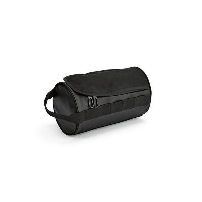 RIGA - Toiletry Bag 5.7L rPET. Barrel shaped with carry handle
