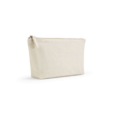 CAIRO L - . Toiletry Bag 3.9L 320 gsm rCotton with zipper