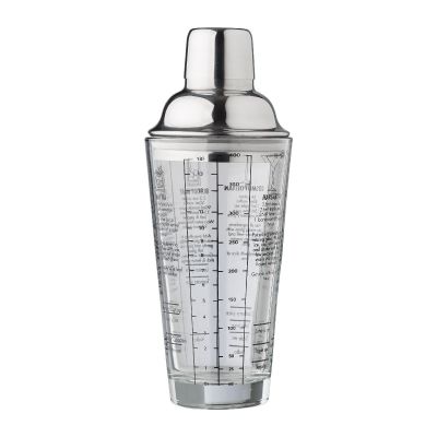 ADELA - Glass cocktail shaker (400 ml) 
