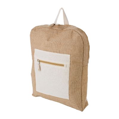 EDISON - Jute backpack 