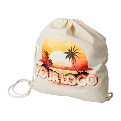 DOMINIQUE - Cotton (120 gr/m²) backpack 