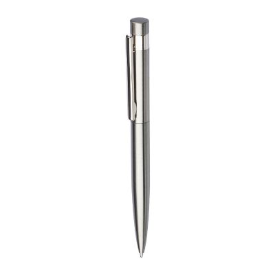 HANNELORE - Recycled stainless steel twist ballpen 