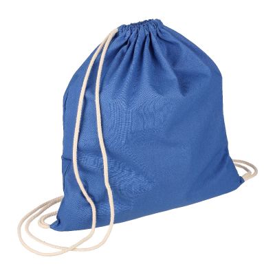 BRIDGET - Cotton (140 gsm) drawstring backpack 