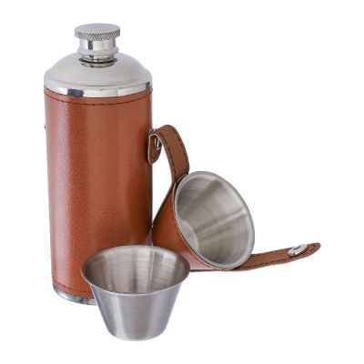 BROCK - Recycled stainless steel flask 