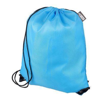 ENRIQUE - Recycled rPET polyester (210D) drawstring backpack 