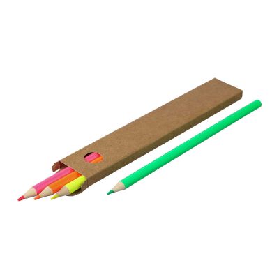 KADEN - Wooden highlighter pencil set 