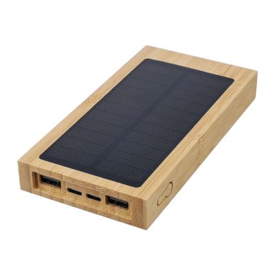 ELZ - Bamboo solar power bank 