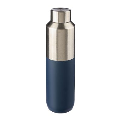 ESEN - Recycled stainless steel double-walled drinking bottle (600 ml) 