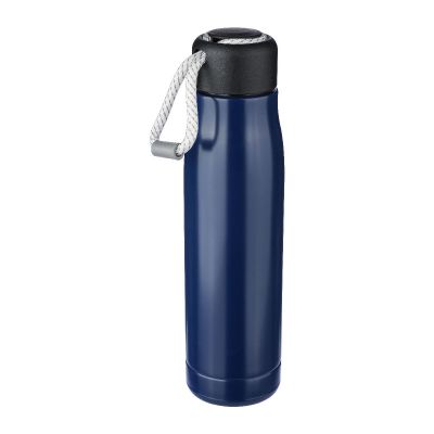SOLENE - Recycled stainless steel double-walled drinking bottle (500 ml) 