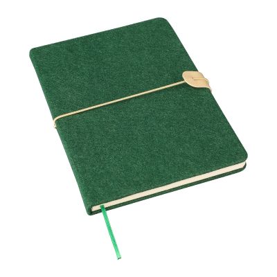 DARIO - Recycled felt notebook (A5)