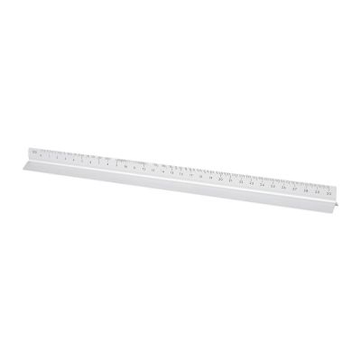 TAVI - Aluminium 30 cm triangle-shaped ruler 