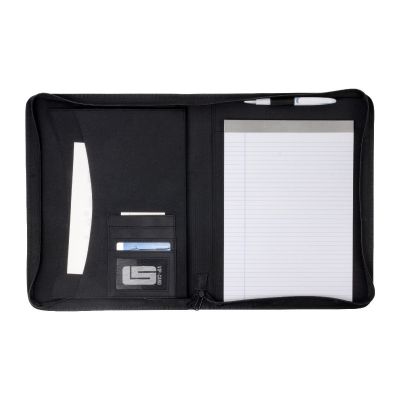 BYRON - A4 PVC Zipped folder.