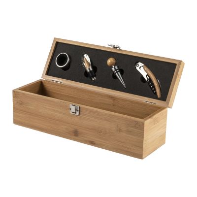 GARETH - Bamboo wine gift set 