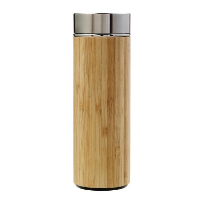 YARA - Bamboo and stainless steel double walled bottle 
