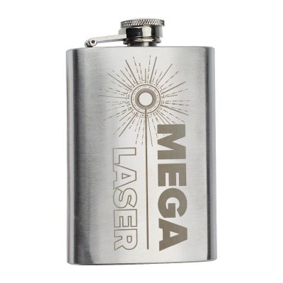 INGRID - Stainless steel hip flask 