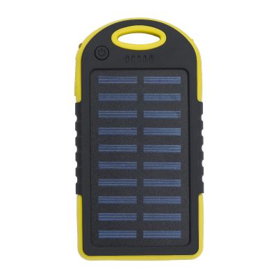 ARIN - Rubberized ABS solar power bank 