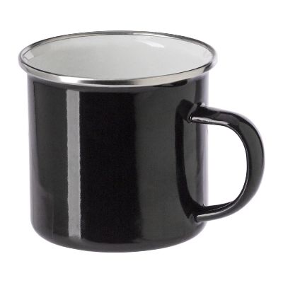 JAMAAL - Enamel drinking mug (350 ml)