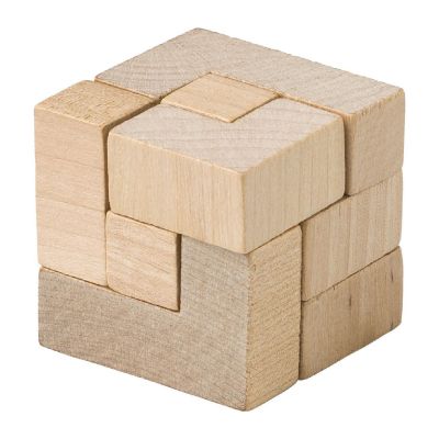 AMBER - Wooden cube puzzle 