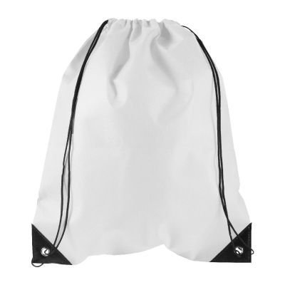 NATHALIE - Nonwoven (80 gr/m²) drawstring backpack 