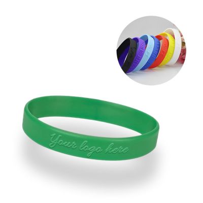 WRIST EMBOSSED - silicone wristband