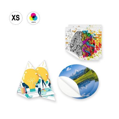 STICKER XS TRIANGLE - adhesive paper labels 