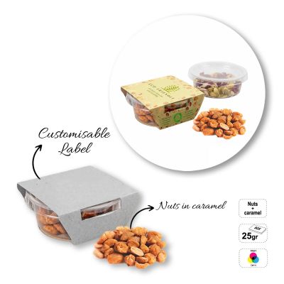 SNACK CUP - box of dried fruit and seeds