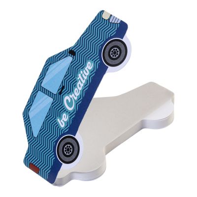 CREASTICK CAR - custom sticky notepad
