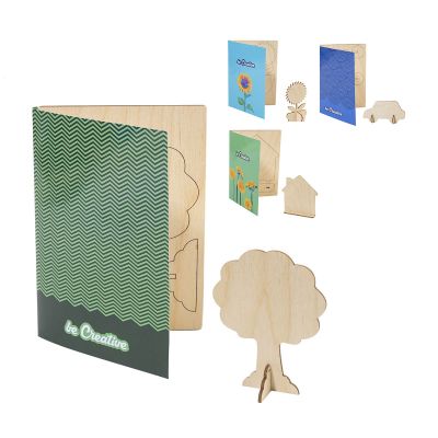 SENDCRAFT - custom puzzle postcard, tree