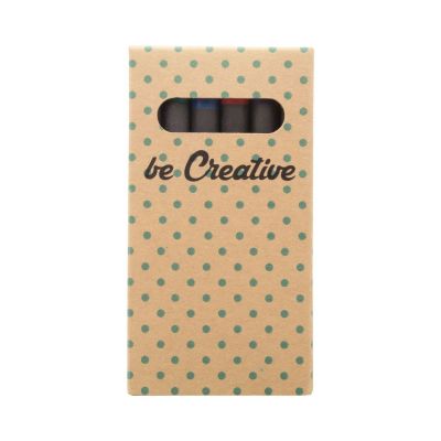 CRAXON 6 ECO - custom 6 pc crayon set