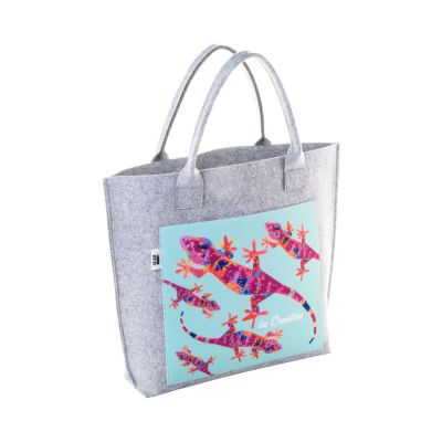 CREAFELT SHOP A - custom shopping bag
