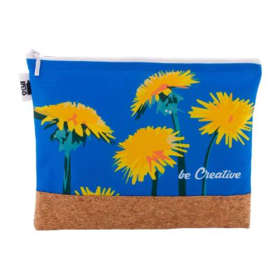 CREABEAUTY CORK L RPET - custom cosmetic bag