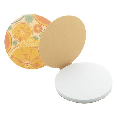 CREASTICK CIRCLE ECO - custom sticky notepad