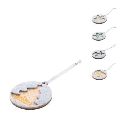 CREAFELT TREE - Christmas tree ornament, heart