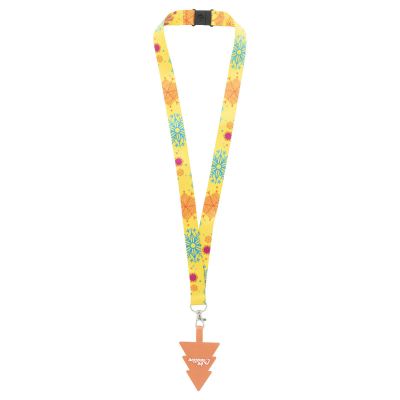 SUBYARD MOBILE XMAS SAFE - custom RPET mobile holder lanyard