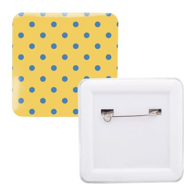 SQUAREBADGE MAXI - pin button badge