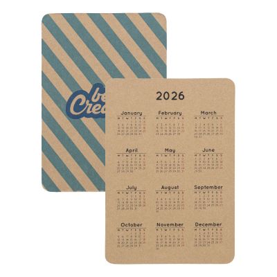CREADATE POCKET ECO - custom pocket calendar